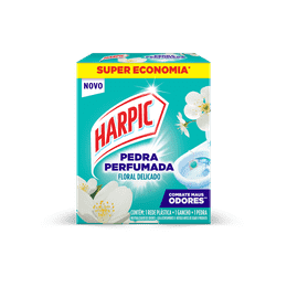 Harpic Pedra Sanitária Floral Delicado - 25g